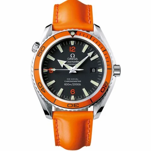 Omega Seamaster Planet Ocean 600M Co-Axial 45.5 Stainless Steel / Orange / Orange Rubber 2908.50.83 (29085083)